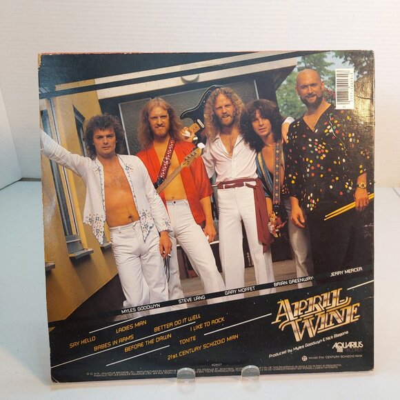 April Wine ~ Harder.....Faster (Vinyl LP, 1979) - Picture 4 of 4